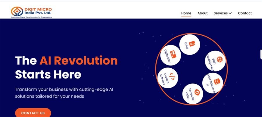 Digit Micro website