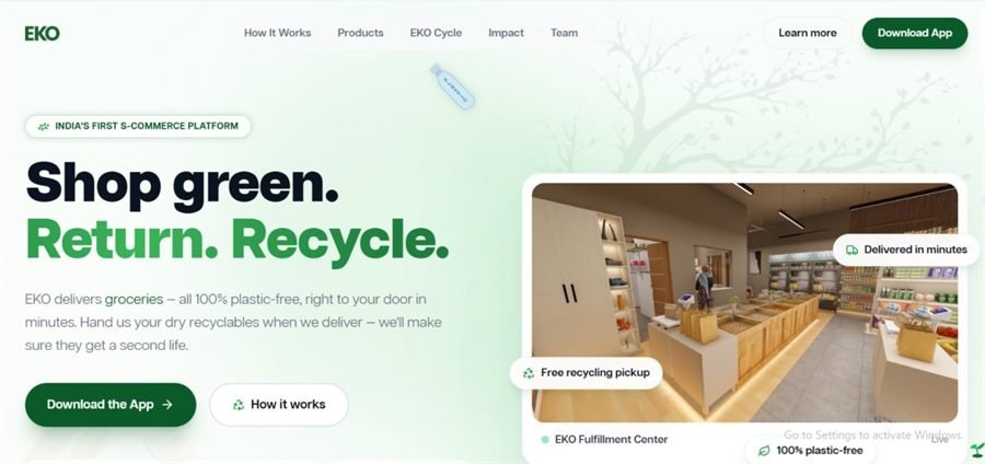 EKO Grocery website