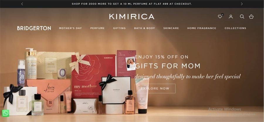 Kimirica website